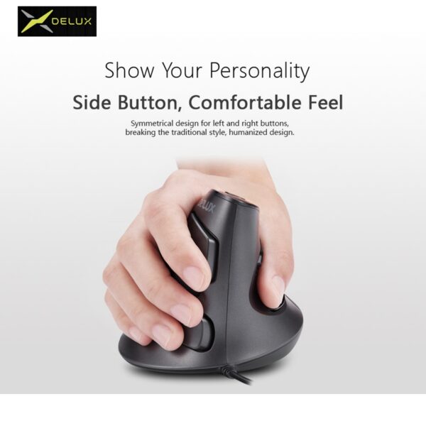 DELUX VERTICAL MOUSE Wireless Edition m618GX - Image 5