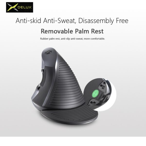 DELUX VERTICAL MOUSE Wireless Edition m618GX - Image 7