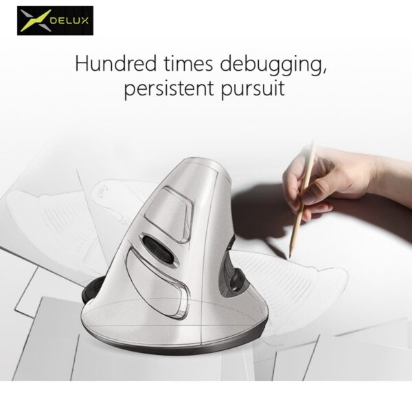 DELUX VERTICAL MOUSE Wireless Edition m618GX - Image 6
