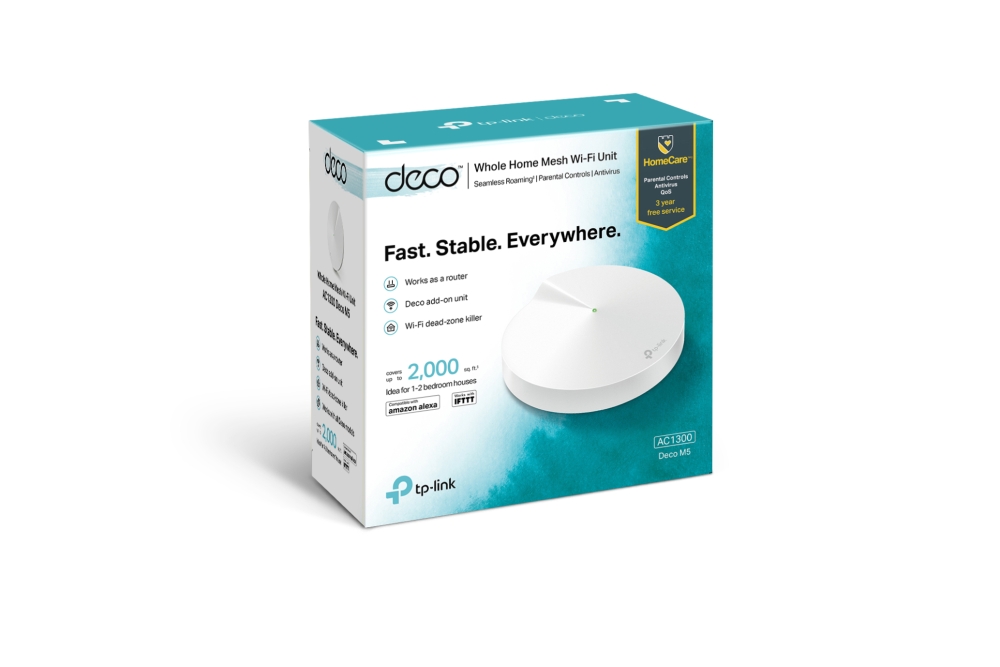 TP-LINK  MESH WI-FI SYSTEM AC1300 WHOLE HOME DECO M5 (1-pack) Photo