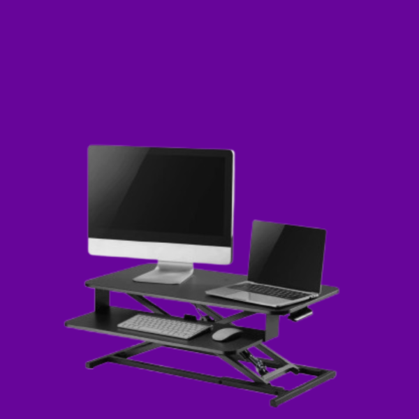 HASHI ERGONOMIC WORKSTATION TABLE RISER - Image 2