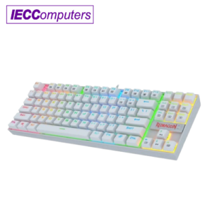 REDRAGON RGB KUMARA WHITE GAMING KEYBOARD K552W-RGB