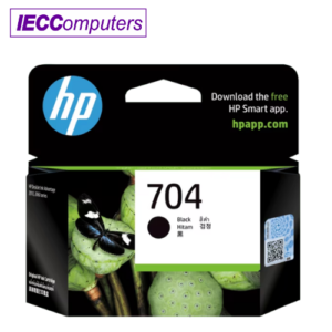 HP 704 BLACK ORIGINAL INK CARTRIDGE