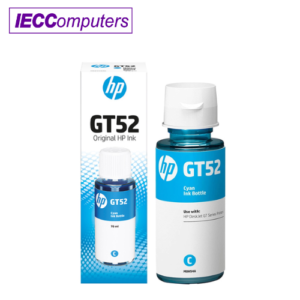 HP GT52 CYAN ORIGINAL INK BOTTLE 70ML
