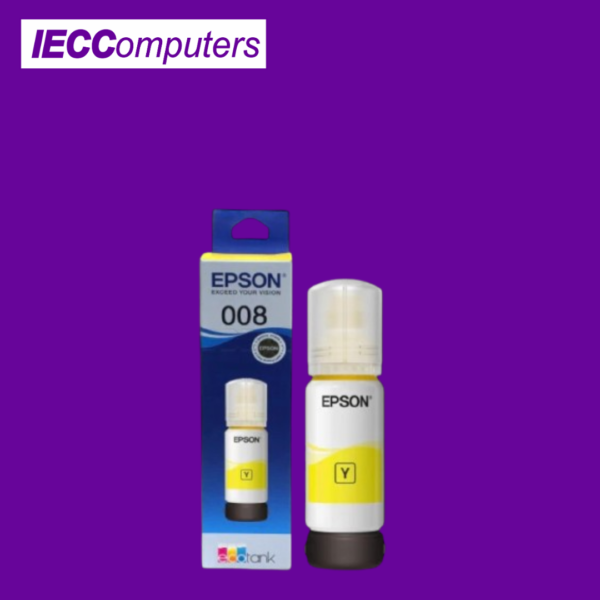 EPSON 008 PIGMENT INK BOTTLE YELLOW 70ML