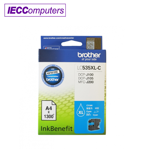 BROTHER LC535XL-C INK CARTRIDGE Photo