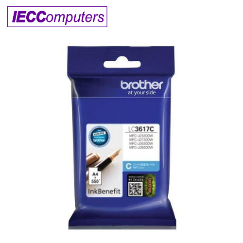 BROTHER LC3617 CYAN INK CARTRIDGE Photo