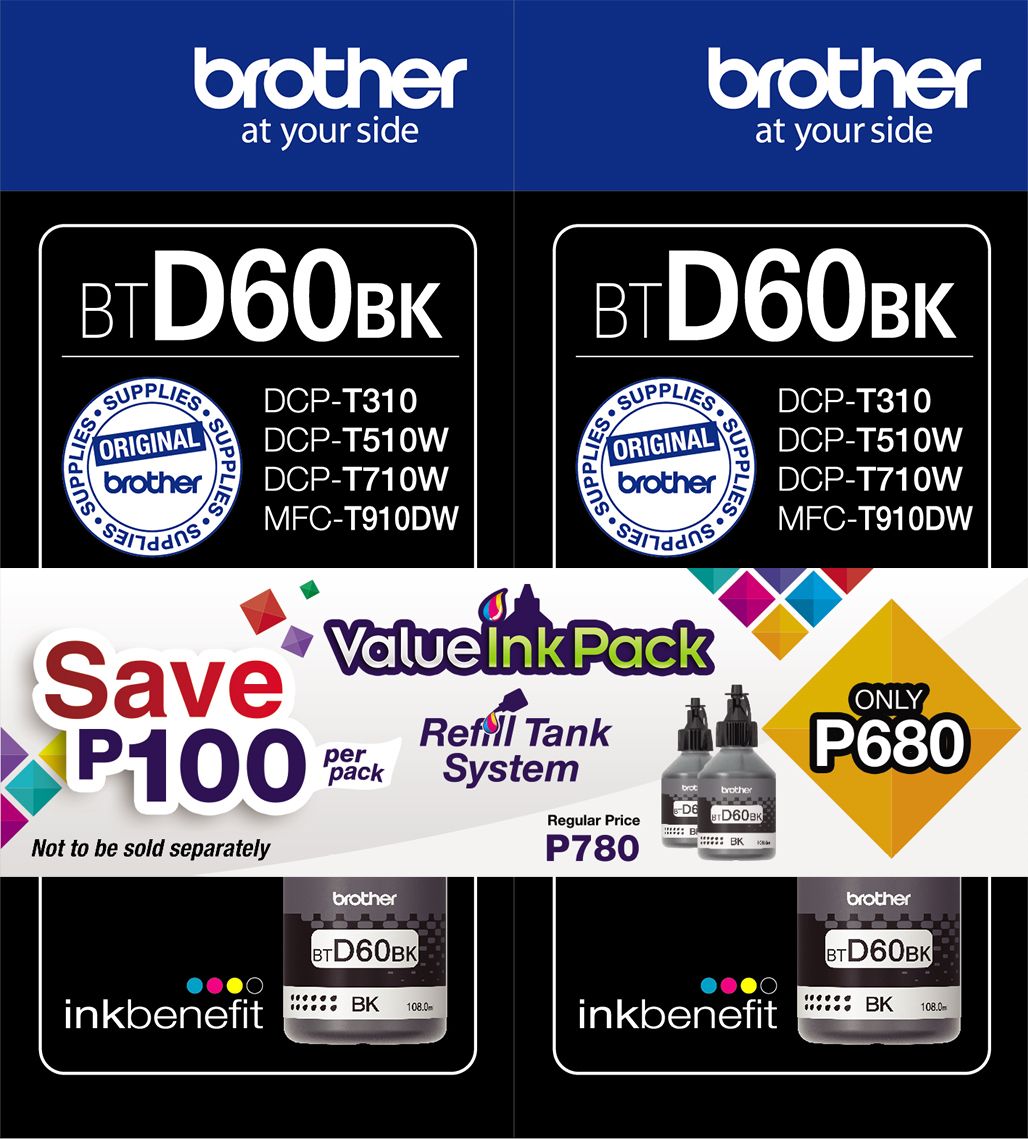 BROTHER BT D60 VALUE PACK Photo