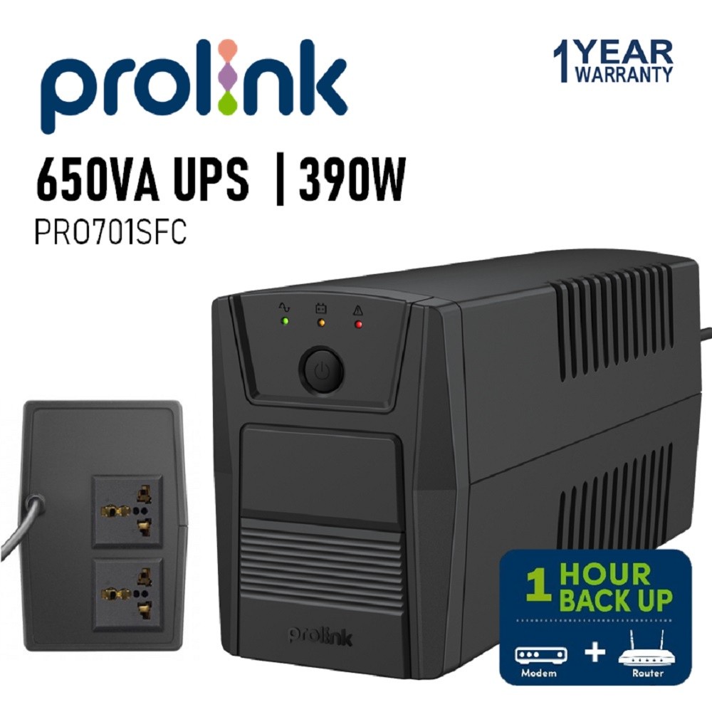 PROLINK UPS CLASSIC 650VA WITH AVR Photo