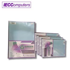 iGREEN A4 PEARL SILVER FLEX STICKER 20 sheets