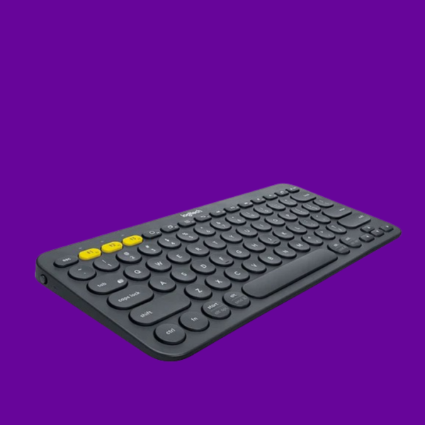 LOGITECH K380 PORTABLE TYPING KEYBOARD (BLACK) - Image 3