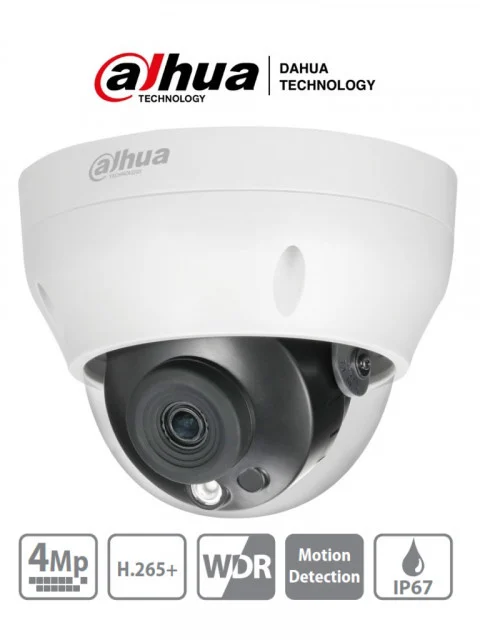 DAHUA IPC-HDPW1431R1N-S4 4MP Entry IR Fixed-focal Dome Network Camera Photo