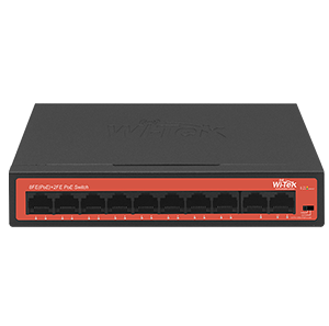 WI-TEK POE ECONOMICAL LONG-RANGE CCTV PoE SWITCH WI-PS210H