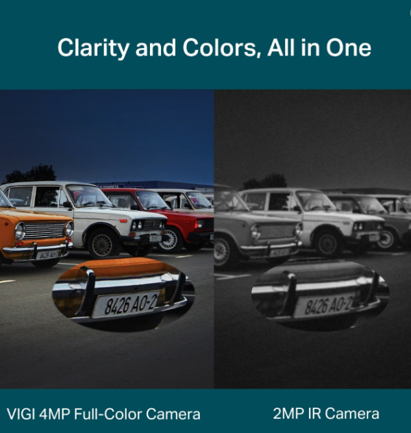 VIGI C540W(2.8mm) 4MP FULL COLOR WIRELESS PTZ - Image 5