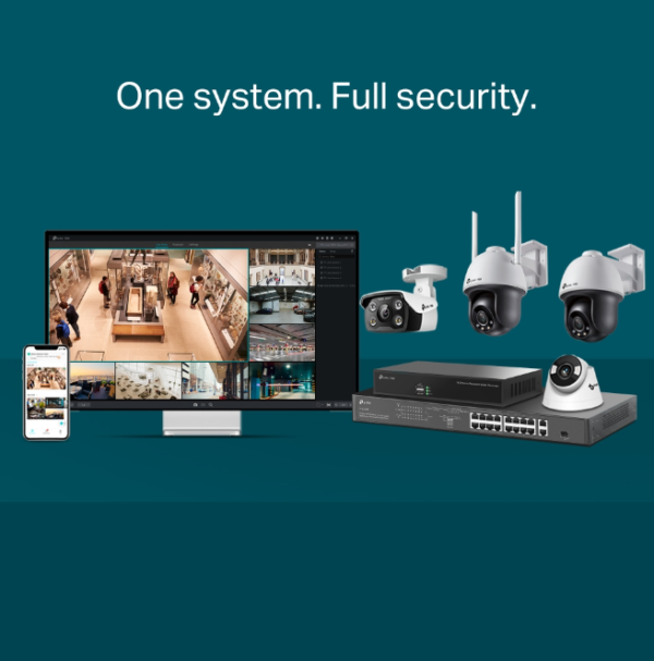 VIGI C540W(2.8mm) 4MP FULL COLOR WIRELESS PTZ - Image 2