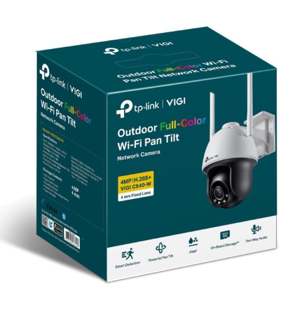 VIGI C540W(2.8mm) 4MP FULL COLOR WIRELESS PTZ