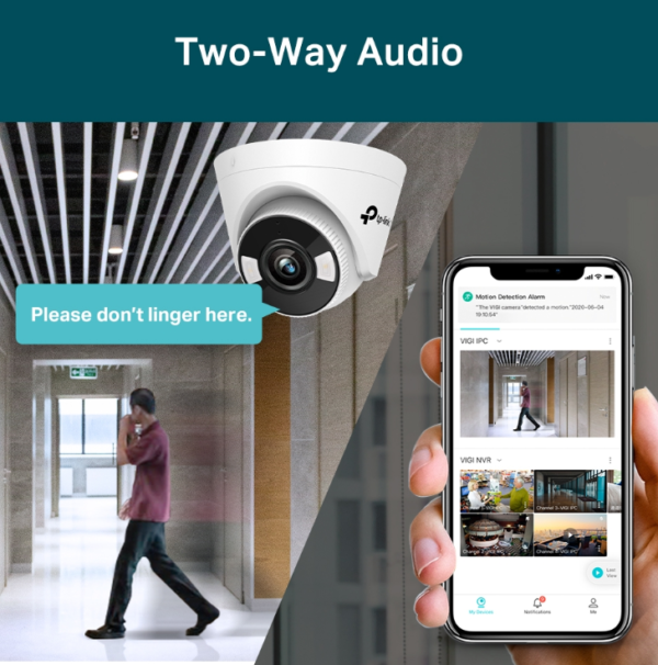 VIGI C450(2.8mm) 5MP FULL COLOR - TURRET - Image 8