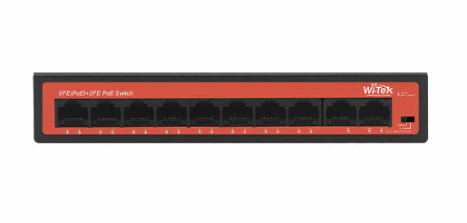 WI-TEK WI-PS210H 8FE(POE) + 2FE POE SWITCH Photo