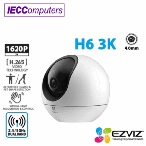 EZVIZ H6 5MP 3k resolution, COLOR STAR LIGHT, ai human 2 way all