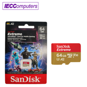 SanDisk Extreme microSD™ Card for Mobile Gaming - 64GB