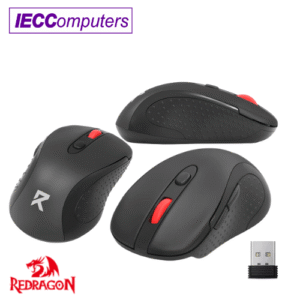 REDRAGON MOUSE BM-2638 2.4G WIRELESS BLACK