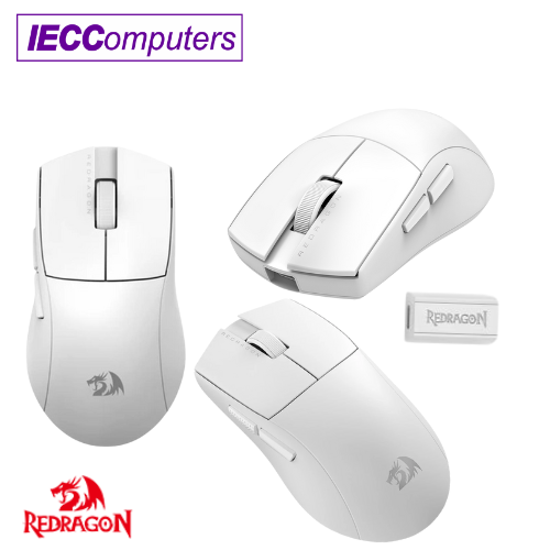 REDRAGON MOUSE M916 -WL-LITE | KING LITE WIRELESS GAMING MOUSE WHITE Photo