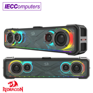 REDRAGON SOUNDBAR SURGE FROSTBITE GS817 | RGB 2.0 CHANNEL GAMING SPEAKER