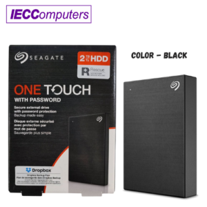 SEAGATE ONE TOUCH WITH PASSWORD EXTERNAL HARD DISK DRIVE 2TB