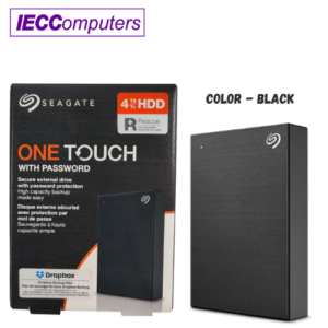 SEAGATE ONE TOUCH WITH PASSWORD EXTERNAL HARD DISK DRIVE 4TB