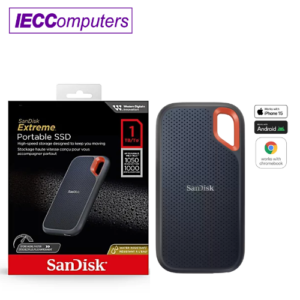 SanDisk Extreme Portable SSD - 1TB (Black)
