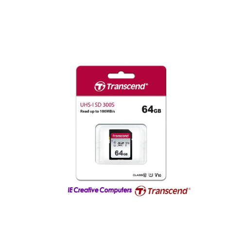 TRANSCEND UHS-I MICROSD 300S | READ UP TO 100MB\s | 64GB Photo