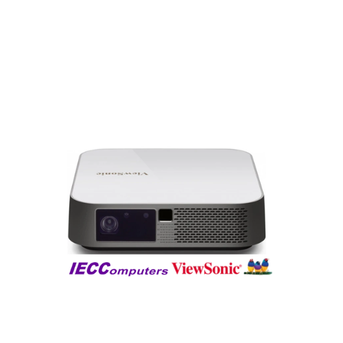 VIEWSONIC M2e | 1080P SMART WIRELESS PORTABLE LED PROJECTOR | 1000 LED LUMENS | BUILT-IN BLUETOOTH | FHD 1920 x 1080P RESOLUTION Photo